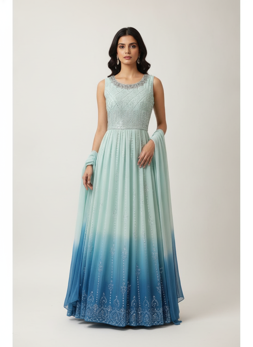 LADIES GOWN L/P S/S